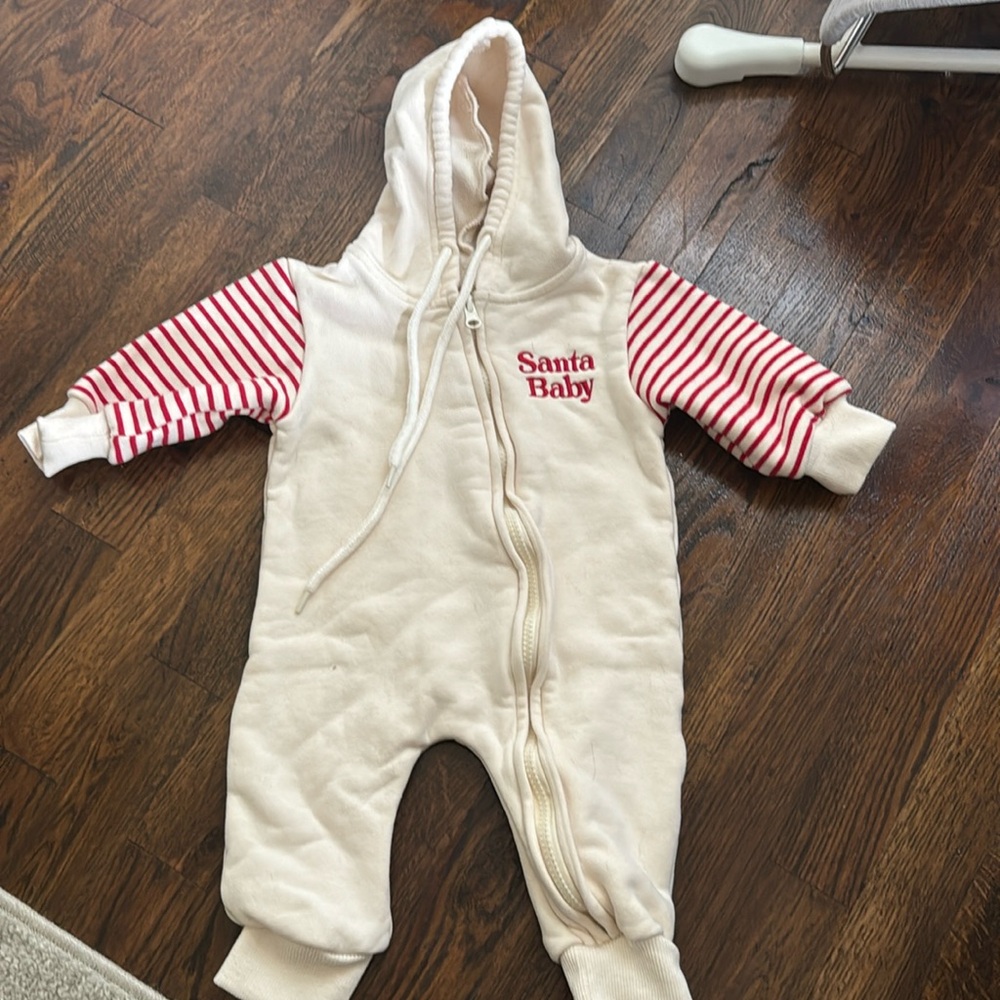 Santa Baby One Piece Pant Set